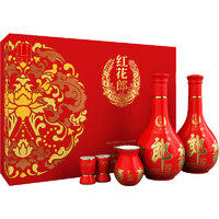LANGJIU 郎酒 ·红花郎10-53度白酒礼盒500ml*2瓶装酱香型白酒