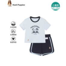 Hush Puppies  暇步士 男女童套装2024本白