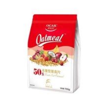 PLUS会员：OCAK 欧扎克 50%水果坚果麦片 700g*4件