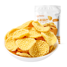 PLUS会员：孕味食足 小米锅巴 70g*4袋 拍7件
