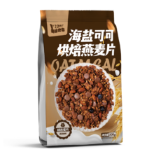 美味地带 海盐可可巧克力烘焙燕麦片 1袋（500g）