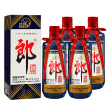 郎牌郎酒 己亥猪年特别纪念酒 2019版 53度 500mL 4瓶