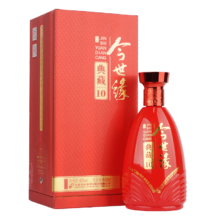 PLUS会员：今世缘 典藏10 42%vol 浓香型白酒 500ml 单瓶装
