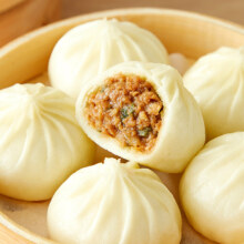 思念 早餐食品半成品 杭州风味小笼包鲜美肉馅300g*6件