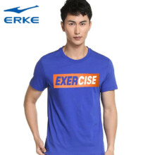 限尺码：ERKE 鸿星尔克 男士短袖T恤 M码