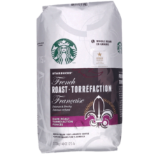 星巴克（Starbucks） 咖啡豆新包装法式深度烘焙1130g阿拉比卡咖啡豆美式咖啡1.13kg