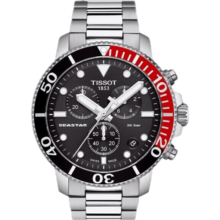 天梭（TISSOT）瑞士手表海星系列运动潜水石英 T120.417.11.051.01