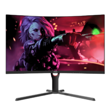 AOC 冠捷 CQ27G3SE 27英寸 VA 曲面显示器（2560×1440、170Hz、124%sRGB、HDR10）