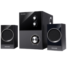 PLUS会员: microlab 麦博 M400 2.1多媒体有源音箱 电脑音响