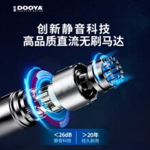 杜亚智能电动窗帘全自动开合电机定制轨道语音声控小米米家D1