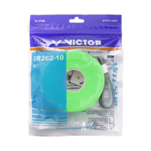 威克多（VICTOR） 胜利VICTORGR262羽毛球拍大盘手胶吸汗带薄款防滑10条 手胶GR262E-10（10条装）