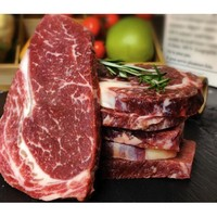 肴西来 原切草饲眼肉牛排薄切2kg (16-20片)