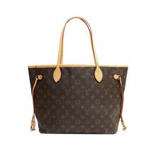 LOUIS VUITTON 中古95新LV/路易威登菜篮子neverfull植揉革内里更新