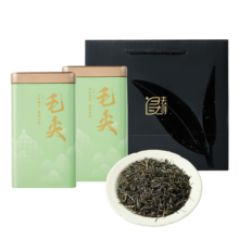 需弹券、需首购、PLUS会员: 去寻茶叶 明前特级信阳毛尖绿茶 250g/罐