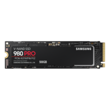 三星（SAMSUNG）500GB SSD固态硬盘 M.2接口(NVMe协议PCIe 4.0 x4) AI电脑配件 读速6900MB/S 980 PRO