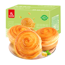 PLuS会员、掉落券:比比赞（BIBIZAN）手撕面包1002g/箱 营养早餐饱腹代餐饼干蛋糕点心小吃休闲零食品
