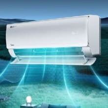 预售、PLUS会员：Midea 美的 1.5匹 酷省电新系列 新一级能效变频冷暖 壁挂式空调挂机  KFR-35GW/N8KS1-1P