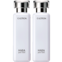 HABA 润泽柔肤水 G露温和爽肤水化妆水补水保湿护肤精华湿敷水日本 【分享2瓶装】G露180ml*2