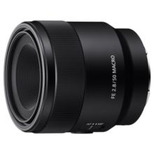索尼（SONY）FE 50mm F2.8 全画幅微单相机微距镜头 (SEL50M28) 人像 街拍 微距特写