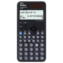 Casio 卡西欧FX-991CNX中文版科学函数计算器初高中大学考研物理化学竞赛高考适用 新款FX-991CNCW黑色+四件套