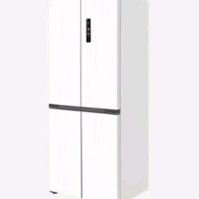 预售、 再降价、PLUS会员: Midea 美的 MR-457WUSPZE 风冷十字对开门冰箱 457L 白色