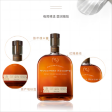 活福（Woodford）珍藏波本威士忌 1000ml 洋酒