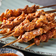 边塞风 盐池滩羊 羔羊肉串 200g/袋*3件 附烧烤料