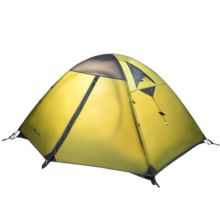 牧高笛（MOBIGARDEN） 冷山帐篷3-4人户外露营登山防风防雨通风透气大空间双层三季铝杆 冷山2/晨雾白A