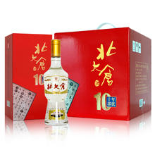 北大仓 部优十年 酱香型白酒 50度 500ML*4瓶 整箱装 东北特产白酒