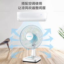 Wahson 华生 上海华生台扇电风扇家用桌面大风力16寸2024新款静音12寸小型摇头