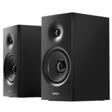 漫步者（EDIFIER） R1080BT 无线蓝牙木质音箱2.0声道 电脑多媒体音箱音响 黑色