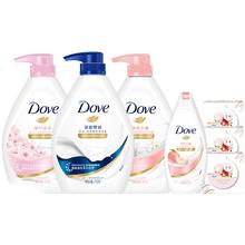 DOVE多芬滋养美肤滋润保湿沐浴露730g*3