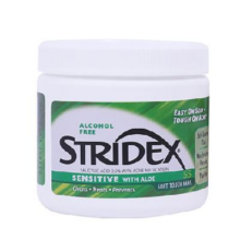 再降价、PLUS会员：stridex 美国水杨酸棉片祛痘刷闭口酸 温和型0.5%浓度-125g*2件