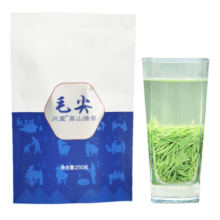 川盟2024新茶上市绿茶茶叶毛尖袋装500克/2袋特级碧螺春明前组合装 毛尖500克自享装
