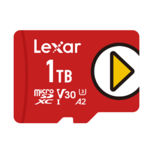 20点：Lexar 雷克沙  PLAY TF卡1TB micro sd卡 内存卡