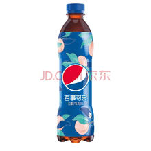 百事可乐白桃乌龙味瓶装500ml*3
