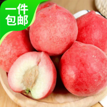 plus会员:京鲜生 国产水蜜桃 净重5斤 单果100g+