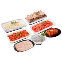 京东百亿补贴、plus会员立减:小龙坎火锅食材全家福6荤1底料1280g 千层肚虾滑肉类鸭肠底料