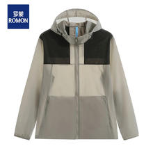 ROMON 罗蒙 情侣款UPF50+冰丝连帽防晒衣 FM-2566