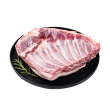 西鲜记宁夏盐池滩羊 羔羊羊排750g/袋 内附烧烤料 180羔羊 整肋排 地标