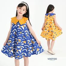 拍3件89 VOOTOO女童连衣裙2024夏装