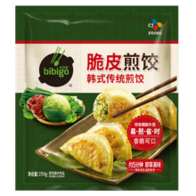 PLUS会员、需首购：必品阁 韩式传统煎饺 多味可选 250g/包*5件