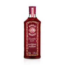 plus会员：孟买蓝宝石莓瑰金酒 英国 Bombay 37.5% vol 700ml 长岛冰茶