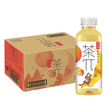 农夫山泉 茶π（茶派）茶饮料 蜜桃乌龙茶500ml*15瓶 整箱装（新版）
