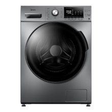 PLUS会员: Midea美的 洗衣机 滚筒全自动 洗烘一体机 10公斤  MD100VT55DG-Y46B
