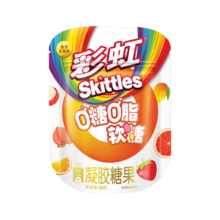 彩虹  橡皮软糖 果茶味*4袋