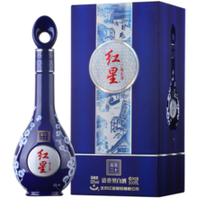 红星二锅头蓝花20 清香型白酒 52度 500ml 单瓶装