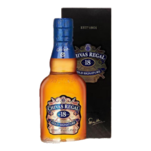 PLUS会员：CHIVAS 芝华士 18年 调和型威士忌 200ml*3瓶*3件+凑单