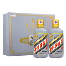 京东百亿补贴：茅台 生肖纪念 戊戌狗年 53度 酱香型白酒 375ml*2瓶 礼盒装