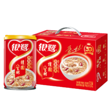 plus会员:银鹭 即食桂圆八宝粥280g*12罐＊3件